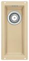 BLANCO SUBLINE 160-U, SILGRANIT, champagne, w/o drain remote control, w/o bowl layout, 300 mm min. cabinet size