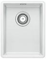 BLANCO SUBLINE 320-F, SILGRANIT, white, with drain remote control, w/o bowl layout, 400 mm min. cabinet size