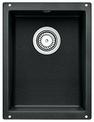 BLANCO SUBLINE 320-U, SILGRANIT until 10-2008, anthracite, with drain remote control, w/o bowl layout, 400 mm min. cabinet size
