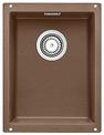 BLANCO SUBLINE 320-U, SILGRANIT, nutmeg, w/o drain remote control, w/o bowl layout, 400 mm min. cabinet size