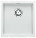 BLANCO SUBLINE 400-U, SILGRANIT, white, w/o drain remote control, w/o bowl layout, 500 mm min. cabinet size