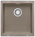 BLANCO SUBLINE 400-U, SILGRANIT, tartufo, w/o drain remote control, w/o bowl layout, 500 mm min. cabinet size