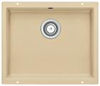BLANCO SUBLINE 500-U, SILGRANIT until 10-2008, champagne, with drain remote control, w/o bowl layout, 600 mm min. cabinet size