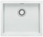 BLANCO SUBLINE 500-U, SILGRANIT, white, w/o drain remote control, w/o bowl layout, 600 mm min. cabinet size