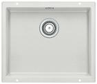 BLANCO SUBLINE 500-U, SILGRANIT, silk grey, with drain remote control, w/o bowl layout, 600 mm min. cabinet size