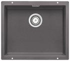 BLANCO SUBLINE 500-U, SILGRANIT, rock grey, w/o drain remote control, w/o bowl layout, 600 mm min. cabinet size