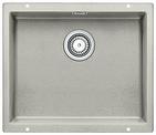 BLANCO SUBLINE 500-U, SILGRANIT, pearl grey, w/o drain remote control, w/o bowl layout, 600 mm min. cabinet size