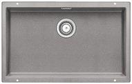 BLANCO SUBLINE 700-U, SILGRANIT, alu metallic, w/o drain remote control, w/o bowl layout, 800 mm min. cabinet size