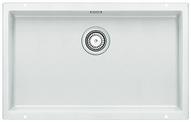BLANCO SUBLINE 700-U, SILGRANIT, white, w/o drain remote control, w/o bowl layout, 800 mm min. cabinet size