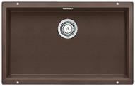 BLANCO SUBLINE 700-U, SILGRANIT, coffee, w/o drain remote control, w/o bowl layout, 800 mm min. cabinet size