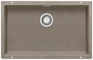 BLANCO SUBLINE 700-U, SILGRANIT, tartufo, with drain remote control, w/o bowl layout, 800 mm min. cabinet size