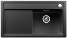 BLANCO ZENAR 5 S-F, SILGRANIT, anthracite, with drain remote control, w/o accessories, Bowl right, 500 mm min. cabinet size