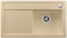BLANCO ZENAR 5 S, SILGRANIT, champagne, with drain remote control, w/o accessories, Bowl right, 500 mm min. cabinet size