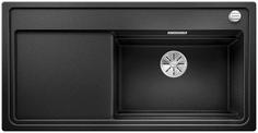 BLANCO ZENAR XL 6 S SteamerPlus, SILGRANIT, anthracite, incl. cutting board glass, Bowl right, 600 mm min. cabinet size