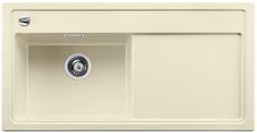 BLANCO ZENAR XL 6 S-F, SILGRANIT, jasmine, with drain remote control, w/o accessories, Bowl left, 600 mm min. cabinet size