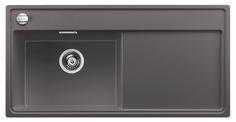 BLANCO ZENAR XL 6 S-F, SILGRANIT, rock grey, with drain remote control, w/o accessories, Bowl left, 600 mm min. cabinet size