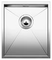 BLANCO ZEROX 340-IF, Stainless steel satin polish, w/o drain remote control, w/o bowl layout, 400 mm min. cabinet size