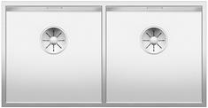 BLANCO ZEROX 400/400-U, Stainless steel Durinox, w/o drain remote control, w/o bowl layout, 900 mm min. cabinet size