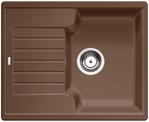 BLANCO ZIA 40 S, SILGRANIT, nutmeg, w/o drain remote control, reversible, 400 mm min. cabinet size
