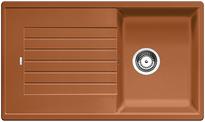 BLANCO ZIA 45 SL, SILGRANIT, cognac, w/o drain remote control, reversible, 450 mm min. cabinet size