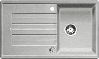 BLANCO ZIA 45 SL, SILGRANIT, greystone, with drain remote control, reversible, 450 mm min. cabinet size