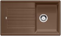 BLANCO ZIA 45 SL, SILGRANIT, nutmeg, w/o drain remote control, reversible, 450 mm min. cabinet size