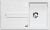 BLANCO ZIA 45 SL, SILGRANIT, white, with drain remote control, reversible, 450 mm min. cabinet size