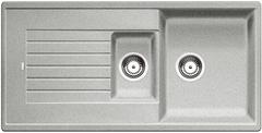 BLANCO ZIA 6 S, SILGRANIT, greystone, w/o drain remote control, reversible, 600 mm min. cabinet size