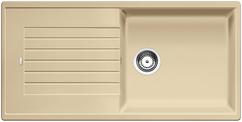 BLANCO ZIA XL 6 S, SILGRANIT, champagne, w/o drain remote control, reversible, 600 mm min. cabinet size