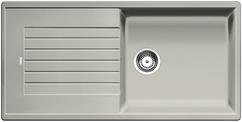 BLANCO ZIA XL 6 S, SILGRANIT, pearl grey, w/o drain remote control, reversible, 600 mm min. cabinet size