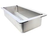 Colander DIVON 390 x 190 mm stainless steel (replaced by 231396), Stainless steel