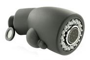 Spray head RADOS-S PuraPlus softgrip black complete Special colours, black, High Pressure