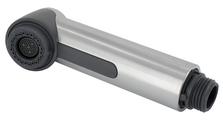 Spray head ACTIS-S HP stainless steel finish complete NF galvanic, stainless steel finish, High Pressure