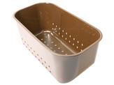 Colander PRIMO brown right (replaced by 207661), plastic, brown