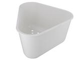 Colander STYLE white (replaced by 214495), plastic, white