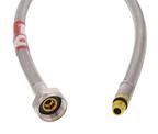 Flexible hose C red integr. gasket 55cm metal VE