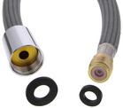 Shower hose + check valve MILA-S 150 cm metal Rev04 KP