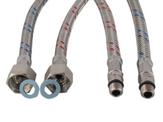 Flexible hoses ORION HP,ORION-A (1 pair) + seal 50 cm metal (replaced by 119568 and 119569) MZ