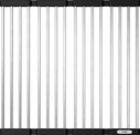 Foldable Grid 460x440, stainless steel/plastic