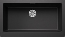 BLANCO VINTERA XL 9-UF, SILGRANIT, anthrazit, ohne Ablauffernbedienung, keine Beckenlage, 900 mm Untermaß