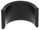 Halter CATRIS-S Flexo Kunststoff schwarz LT