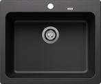 BLANCO NAYA 6-F, SILGRANIT, anthracite, w/o waste fitting, w/o bowl layout, 600 mm min. cabinet size