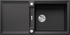 BLANCO ADIRA XL 6 S-F, SILGRANIT, anthracite, with drain remote control, with accessories, reversible, 600 mm min. cabinet size