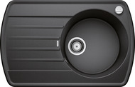 BLANCO RONDOVAL 45 S, SILGRANIT, anthracite, with drain remote control, reversible, 450 mm min. cabinet size