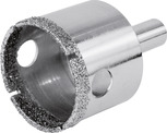 Diamond hole saw for making 35 mm Ø tap hole in SILGRANIT sinks