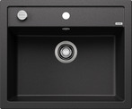 BLANCO DALAGO 6, SILGRANIT, anthracite, with drain remote control, w/o bowl layout, 600 mm min. cabinet size