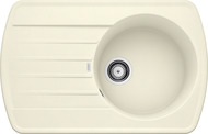 BLANCO RONDOVAL 45 S, SILGRANIT, jasmine, w/o drain remote control, reversible, 450 mm min. cabinet size