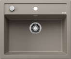 BLANCO DALAGO 6, SILGRANIT, tartufo, with drain remote control, w/o bowl layout, 600 mm min. cabinet size