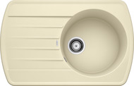 BLANCO RONDOVAL 45 S, SILGRANIT, champagne, w/o drain remote control, reversible, 450 mm min. cabinet size