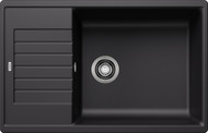 BLANCO ZIA XL 6 S Compact, SILGRANIT, schwarz, ohne Ablauffernbedienung, reversibel, 600 mm Untermaß